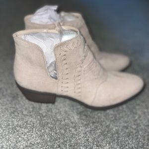 Tan Ankle Booties